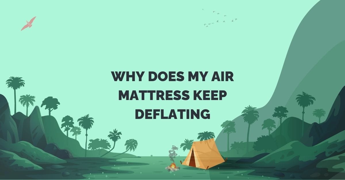does air mattress deflate