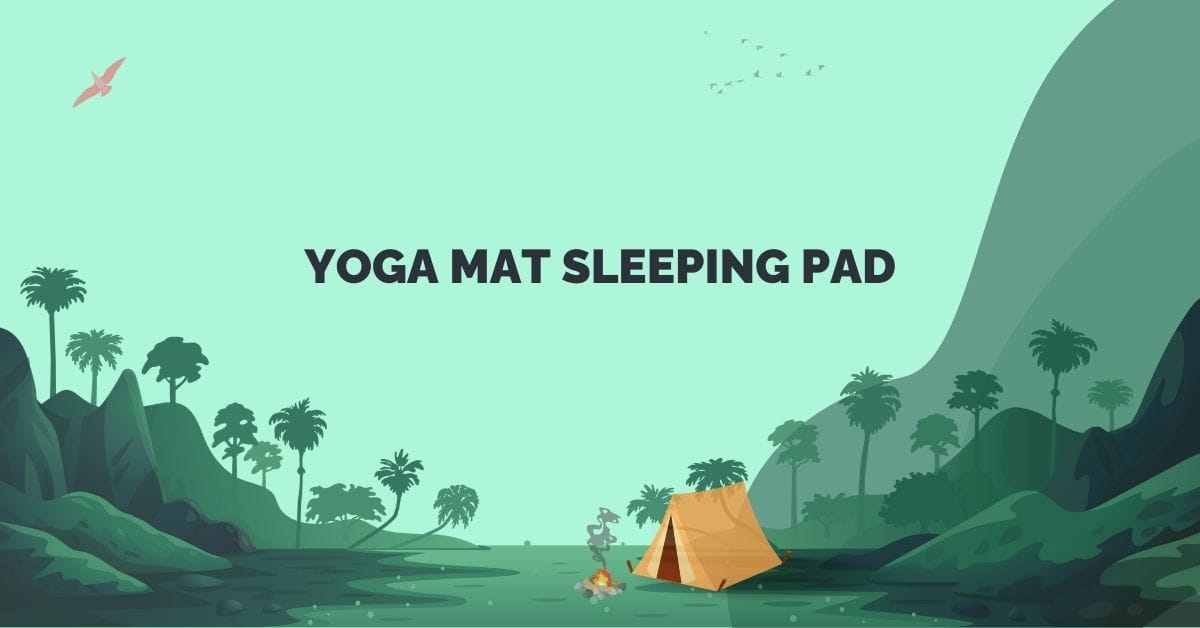 yoga mat sleeping pad