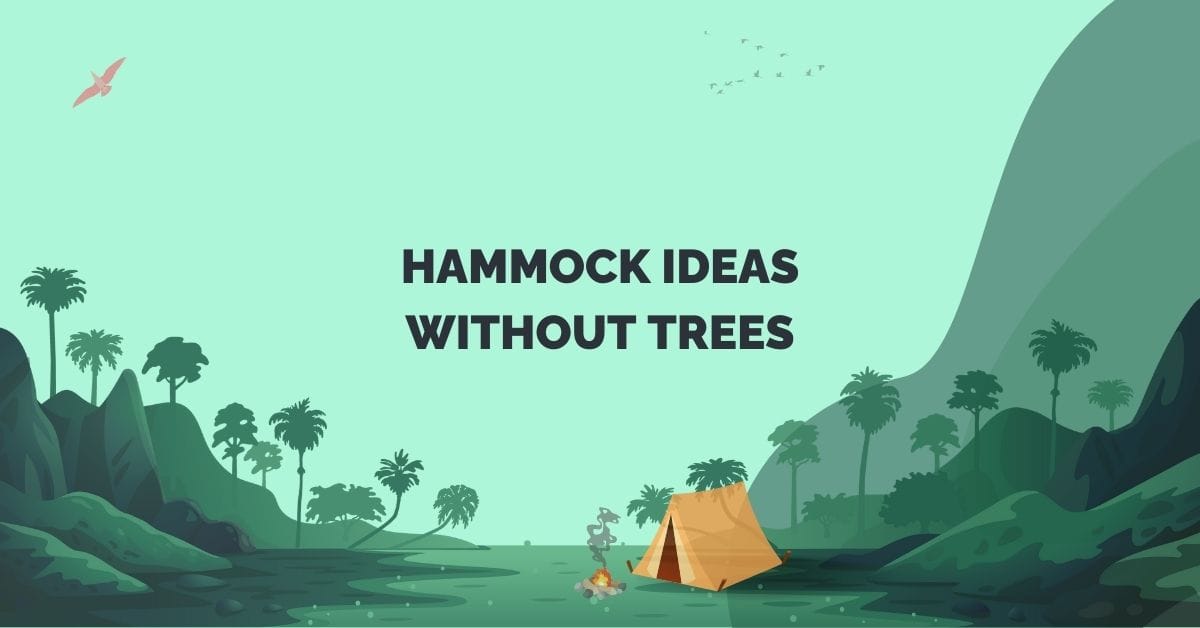 hammock ideas without trees